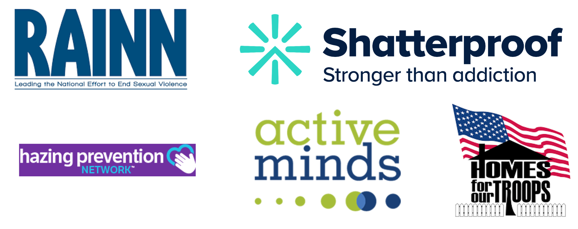 Five National Charities